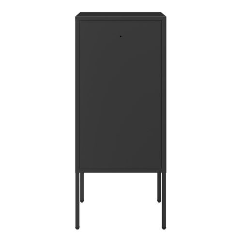 Lot De 2 Tables De Chevet Avec Poignées à Droite Et à Gauche Noir 03_0009721