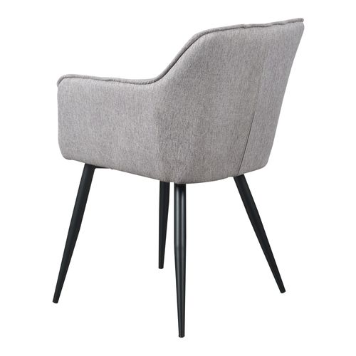 Lot De 4 Chaises De Salle à Manger Moderne Design Robuste 81 X 57 X 53 Cm Gris 03_000