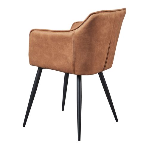 Lot De 4 Chaises De Salle à Manger Moderne Design Robuste 81 X 57 X 53 Cm Marron 03_0