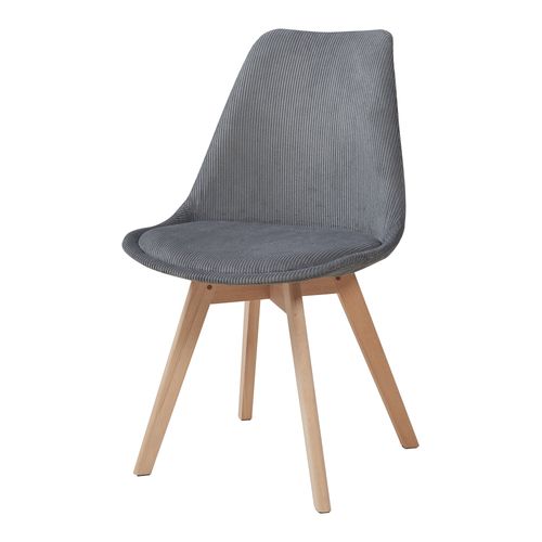 Lot De 4 Chaises De Salle à Manger 82 X 49 X 54 Cm Moderne Design Robuste Velours Côt