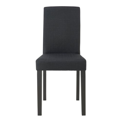 Lot De 4 Chaises De Salle à Manger 89 X 43 X 54 Cm Moderne Design Robuste Noir 03_000