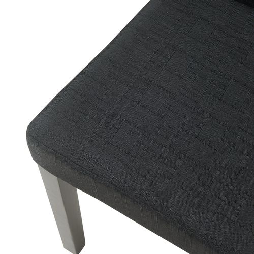 Lot De 4 Chaises De Salle à Manger 89 X 43 X 54 Cm Moderne Design Robuste Noir 03_000