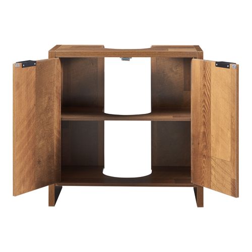 Meuble Sous Lavabo Salle De Bain Rangement Design 60 X 60 X 30 Cm Panneau De Particul