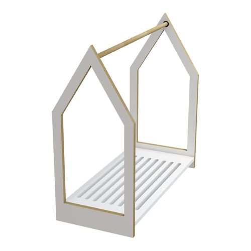 Portant à Vêtements Portemanteau Porte-vêtements Penderie Dressing Ouvert