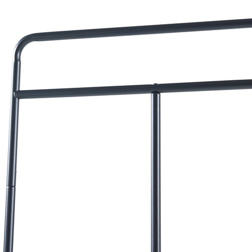 Portant à Vêtements Portemanteau Porte-vêtements Penderie Dressing Ouvert Acier 166