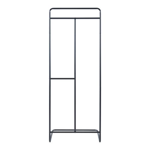 Portant à Vêtements Portemanteau Porte-vêtements Penderie Dressing Ouvert Acier 166