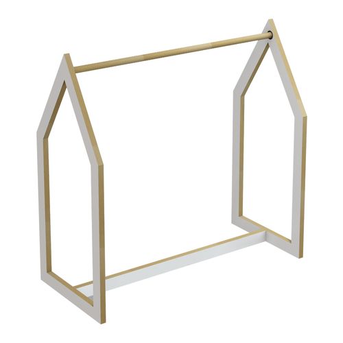 Portant à Vêtements Portemanteau Porte-vêtements Penderie Dressing Ouvert De Forme