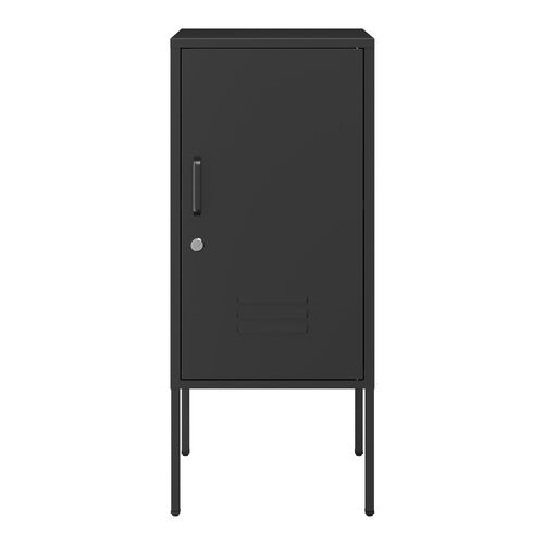 Table De Chevet Table De Nuit Commode Meuble De Rangement Avec Poignée à Gauche Acier