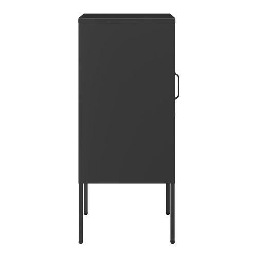 Table De Chevet Table De Nuit Commode Meuble De Rangement Avec Poignée à Gauche Acier