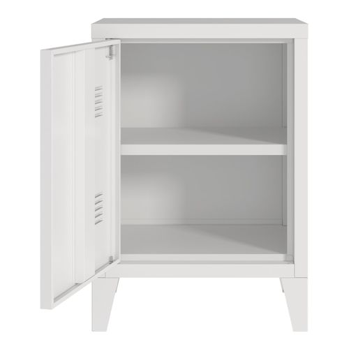 Table De Chevet Table De Nuit Commode Meuble De Rangement Poignée Porte à Droite