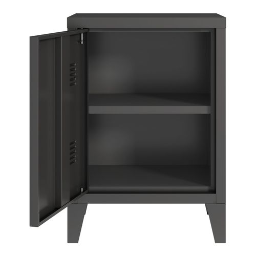 Table De Chevet Table De Nuit Commode Meuble De Rangement Poignée Porte à Droite