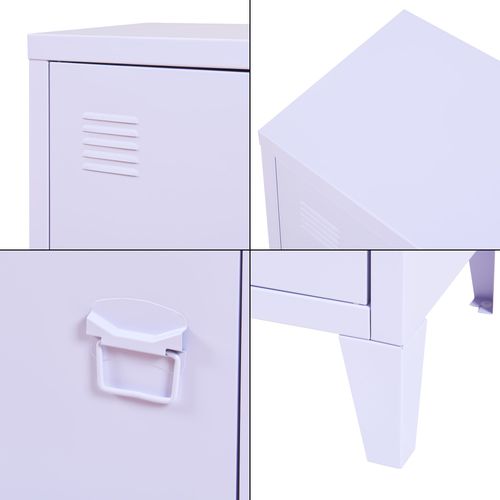 Table De Chevet Table De Nuit Commode Meuble De Rangement Poignée Porte à Droite