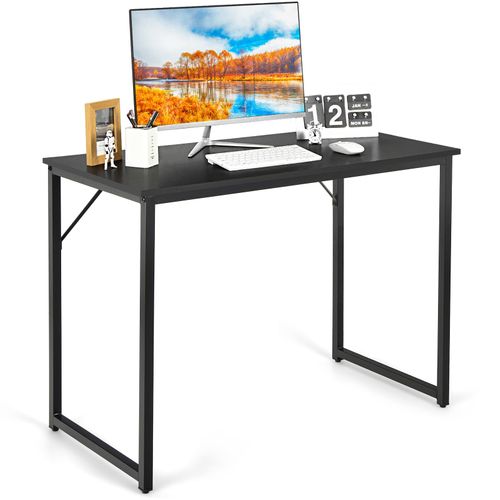 Bureau Pour Ordinateur Portable 100 X 50 X 77 Cm Avec Espace Sous Le Bureau Et Cadre
