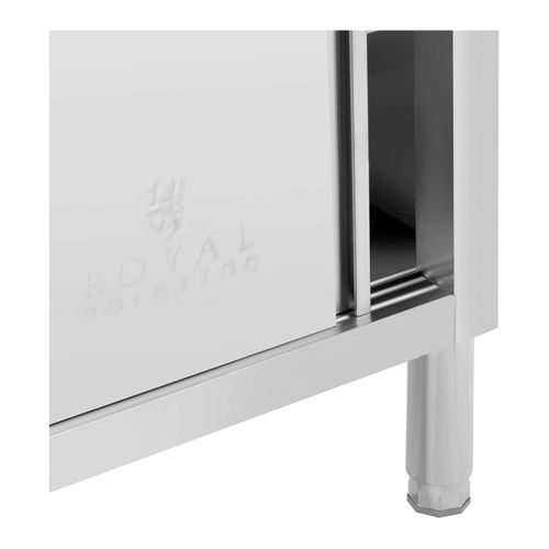 Meuble Bas En Acier Inoxydable Armoire En Inox Armoire De Travail En Inox 120 X 50 Cm