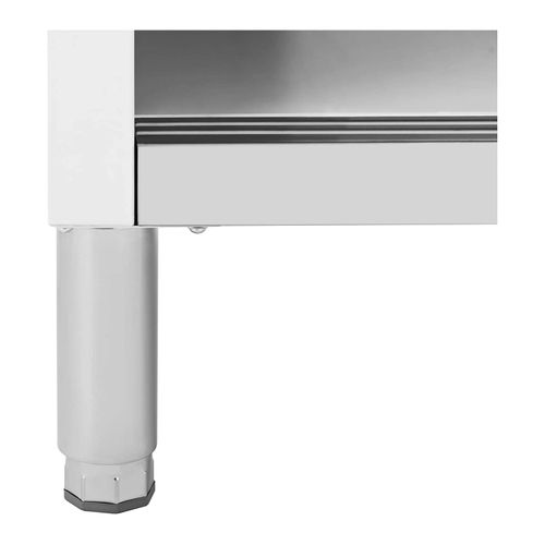 Meuble Bas En Acier Inoxydable Armoire En Inox Armoire De Travail En Inox 100 X 50 Cm