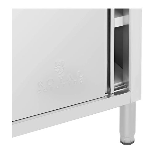 Meuble Bas En Acier Inoxydable Armoire En Inox Armoire De Travail En Inox 100 X 50 Cm