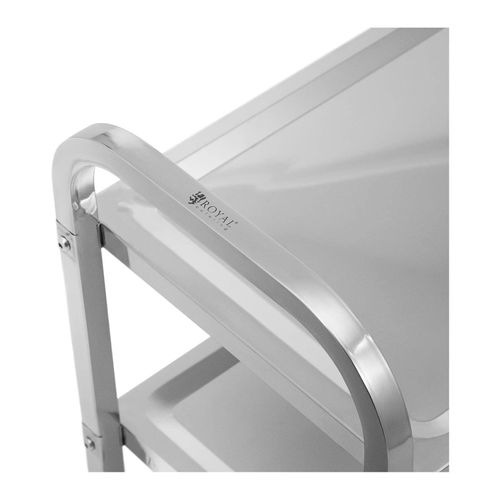 Chariot De Service 3 Plateaux 69 X 34 X 3 Cm 81 Kg Acier Inoxydable Professionnel 14_