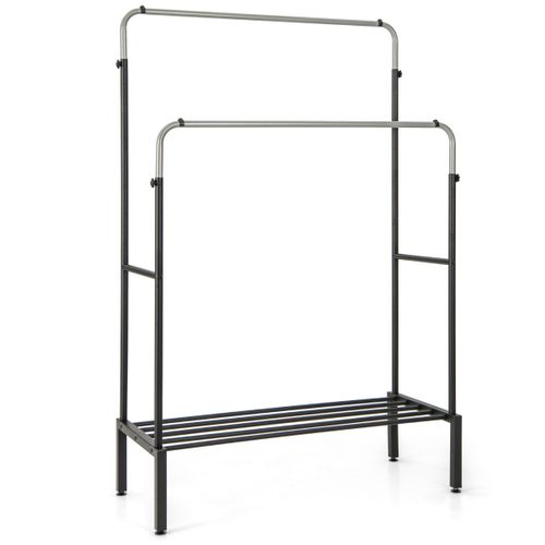 Portant à Vêtements Lot De 1 Réglable En Hauteur 108 X 50 X 120/125 Cm Design Moderne
