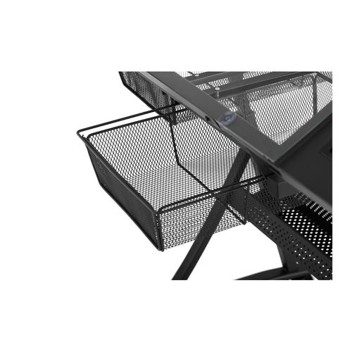 Table à Dessin Bureau Inclinable 120 X 60 X 90 Cm Plateau En Verre 14_0003606