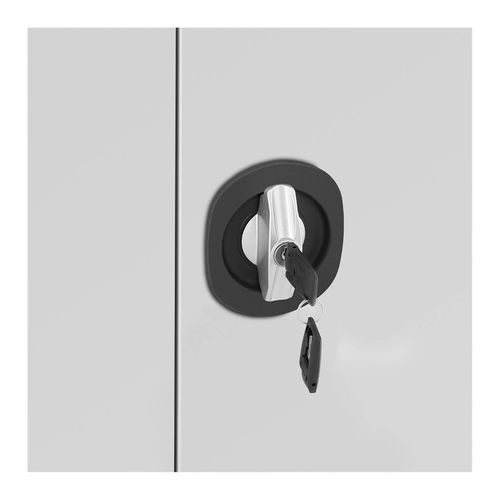 Armoire Bureau Capacité De Charge Maximale De 160 Kg 180 Cm Gris 14_0006035