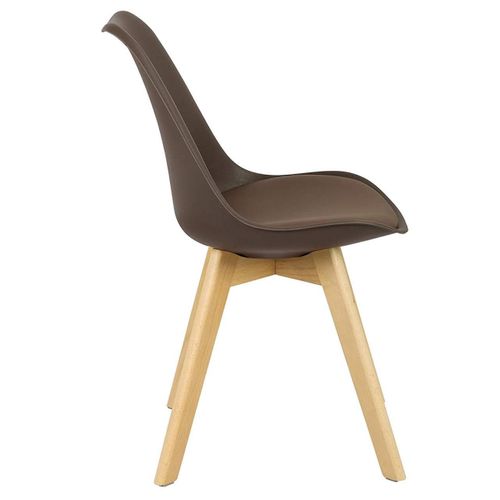 Chaises De Cuisine Salle à Manger 2 Pièces Marron 19_0000548