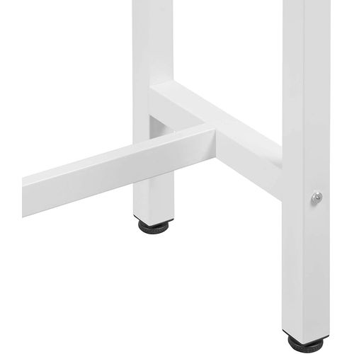 Table De Bar Table De Bistrot Structure En Métal Plateau En Aggloméré Table Haute Tab