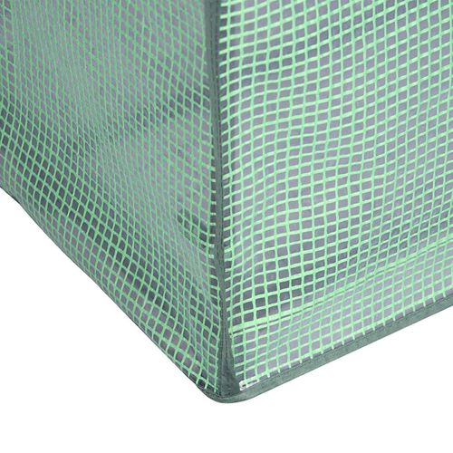 Serre Avec Étagères Blanches 143x215x195 Cm 19_0000968