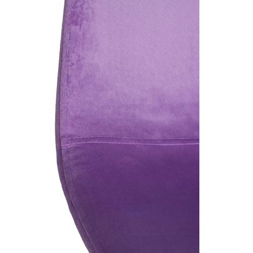 Lot De 4 Chaises De Salle à Manger Design Simple Avec Pieds En Métal Noir Et Assise En Tissu