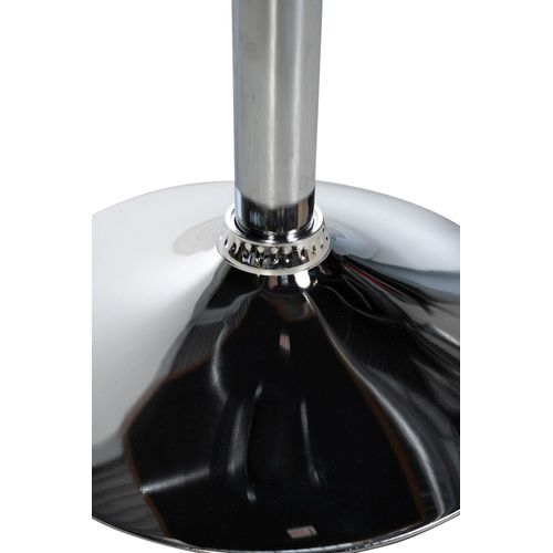 Chaise De Salle à Manger X1 Hauteur Réglable Design Moderne Couture Décorative En Pvc Orange