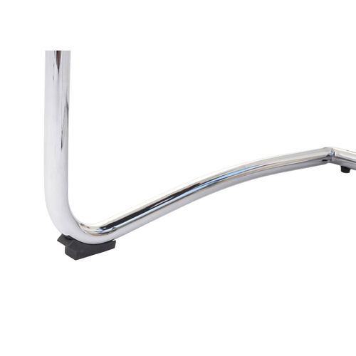 Lot De 2 Chaises De Salle à Manger Confortable Et Moderne En Textile Aspect Daim Marron 04_0000405