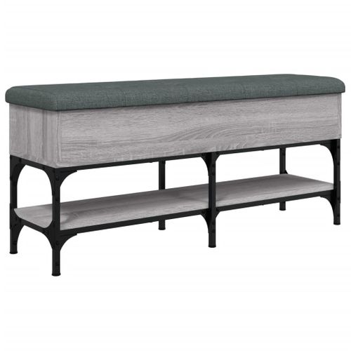 Banc De Rangement à Chaussures Avec Coussin D'assise 102 X 32 X 45 Cm  Couleur Somona