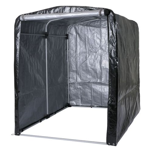 Garage à Vélos En Aluminium Protection Uv Étanche 201 X 157 X 201 Cm Anthracite 04_0006953