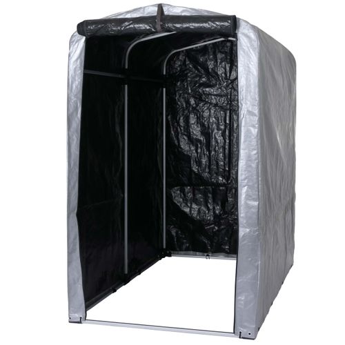 Abri De Jardin En Aluminium Rangement Divers Extérieur Protection Uv Imperméable 201x121x201 Cm Ar