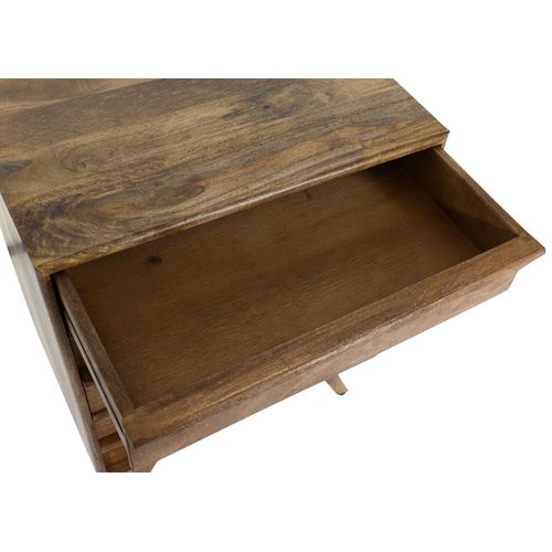 Buffet Commode Avec 5 Tiroirs En Bois De Manguier 81 X 65 X 43 Cm 04_0005977