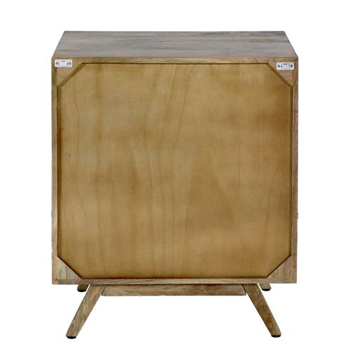 Buffet Commode Avec 5 Tiroirs En Bois De Manguier 81 X 65 X 43 Cm 04_0005977