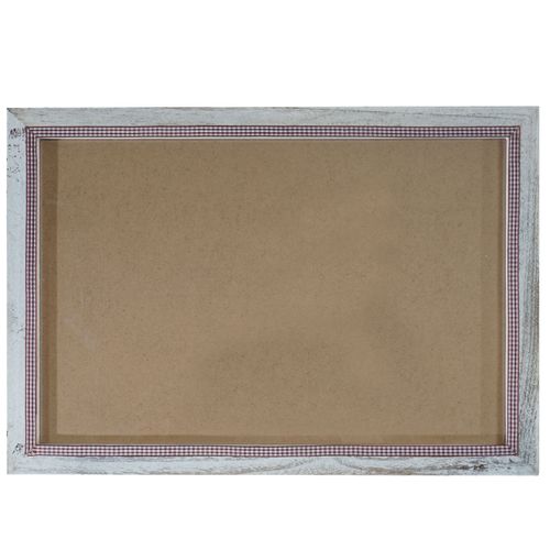 Cadre Photo Mural Pour Format Photo 30x45 Cm Aspect Vintage Rustique En Bois De Pin Blanc 04_00060