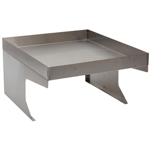 Abri Pour Robot Tondeuse Avec Bac à Plantes 37x60x70 Cm Acier Inoxydable 04_0006938