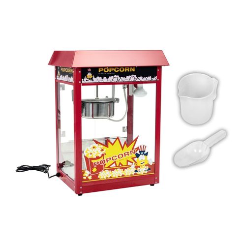 Machine à Popcorn Rouge Professionnelle 1 600 Watts 3614067