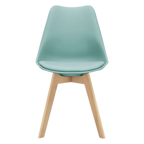 Lot De 2 Chaises Siège De Salle à Manger Cuisine Scandinave Synthétique Hêtre 81 Cm V