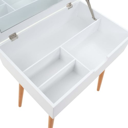 Coiffeuse Table De Maquillage Design Meuble Mobilier De Chambre Avec Miroir