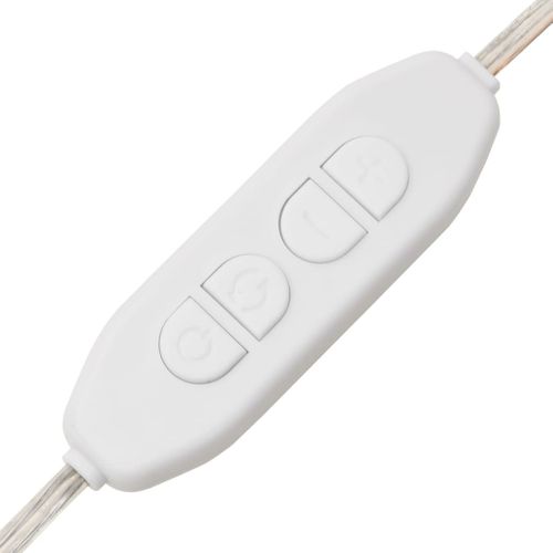 Ensemble De Coiffeuse Avec Tabouret Avec LED 60 X 40 X 140 Noir Bois D'ingénierie Cm