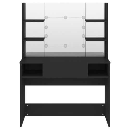 Coiffeuse Table De Maquillage Design Meuble Mobilier De Chambre Avec Éclairage LED 10