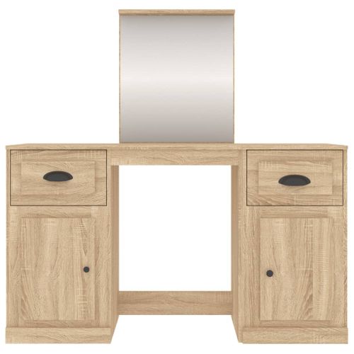 Coiffeuse Table De Maquillage Design Meuble Mobilier De Chambre Avec Miroir 130 X 50