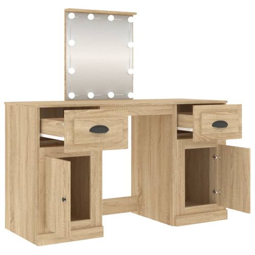 Coiffeuse Table De Maquillage Design Meuble Mobilier De Chambre Avec LED