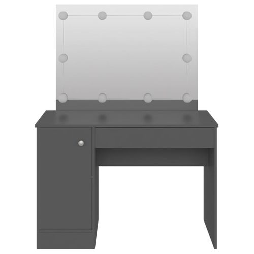 Coiffeuse Table De Maquillage Design Meuble Mobilier De Chambre Avec Éclairage LED 11