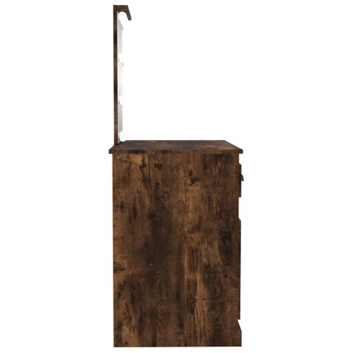 Coiffeuse Table De Maquillage Design Meuble Mobilier De Chambre Avec LED 90 X 50 X 132,5