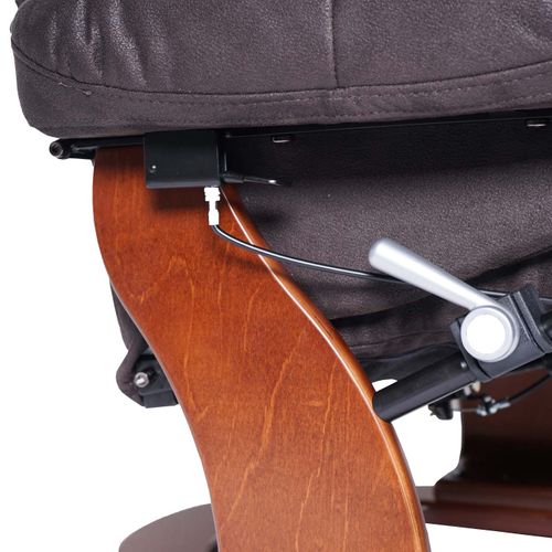 Fauteuil De Relaxation Avec Repose-pieds Réglable Pivotant En Tissu/textile Capacité De Charge 150