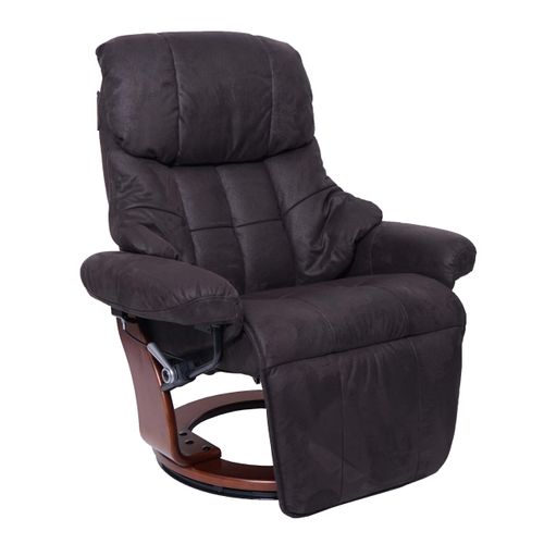 Fauteuil De Relaxation Avec Repose-pieds Réglable Pivotant En Tissu/textile Capacité De Charge 150