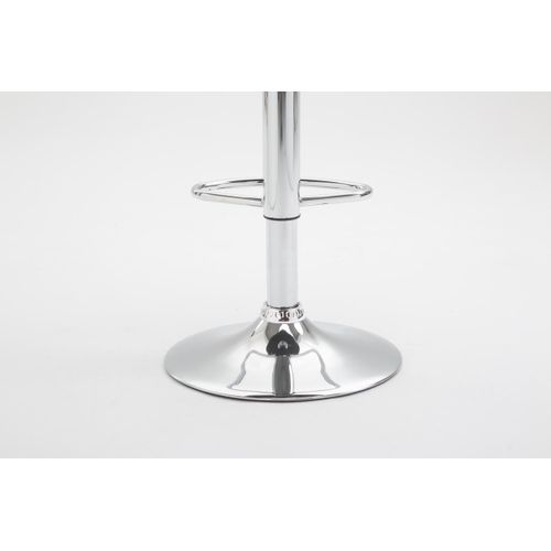 2x Tabourets De Bar En Synthétique Vert Pivotant Avec Repose-pieds Tdb10081