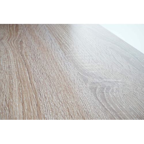 Bureau Table D'ordinateur De Bureau Avec Tiroir De Rangement 98x114x60cm Aspect Chêne Bur04107